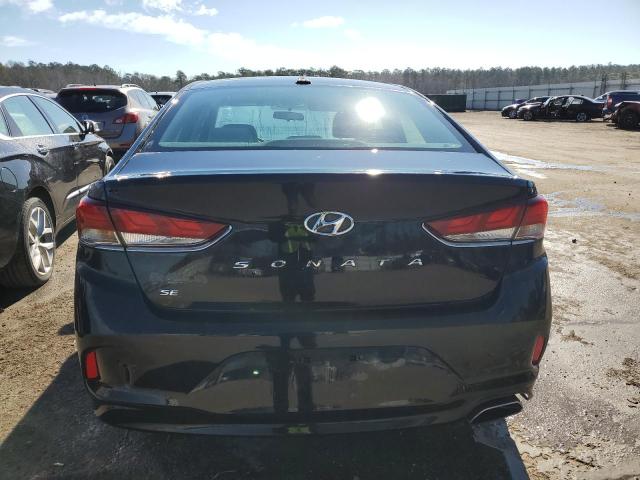 5NPE24AF6JH615649 - 2018 HYUNDAI SONATA SE BLACK photo 6