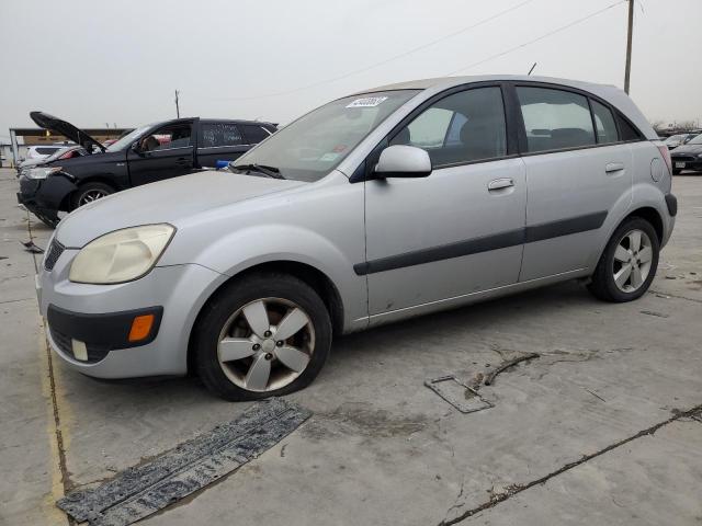 KNADE163886418256 - 2008 KIA RIO 5 SX SILVER photo 1