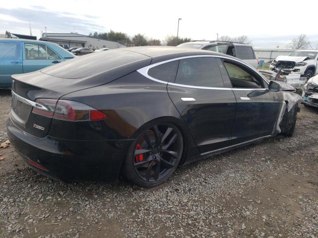 5YJSA1E44JF272979 - 2018 TESLA MODEL S Սև լուսանկար 3