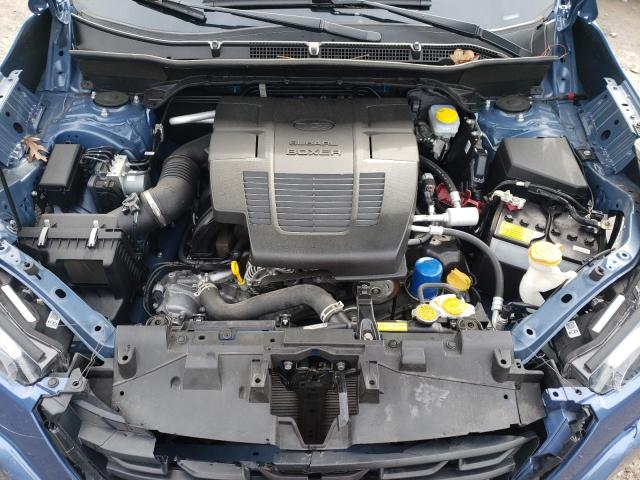 JF2SKACC2NH471544 - 2022 SUBARU FORESTER BLUE photo 11