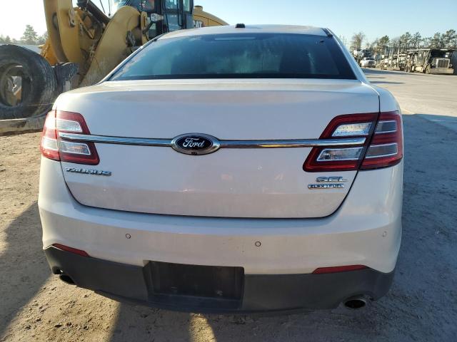 1FAHP2E85FG153682 - 2015 FORD TAURUS SEL WHITE photo 6