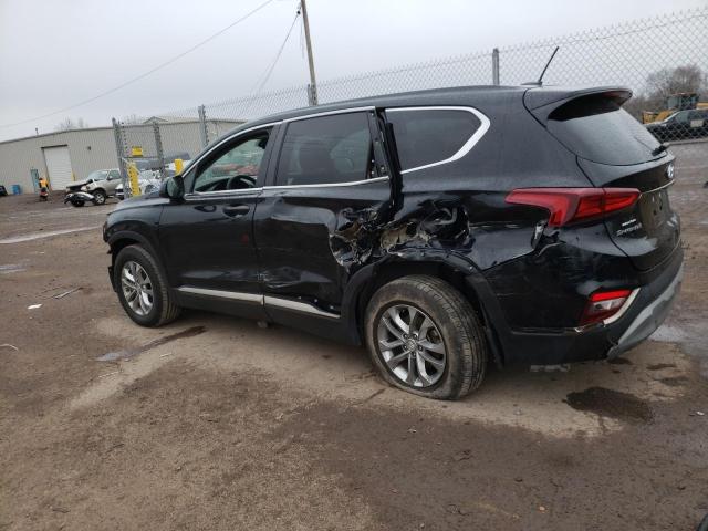 5NMS2CAD4KH035407 - 2019 HYUNDAI SANTA FE SE BLACK photo 2