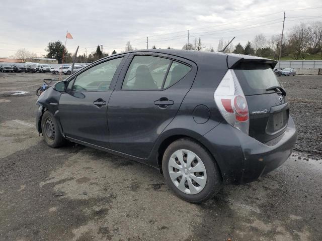 JTDKDTB34D1534186 - 2013 TOYOTA PRIUS C CHARCOAL photo 2