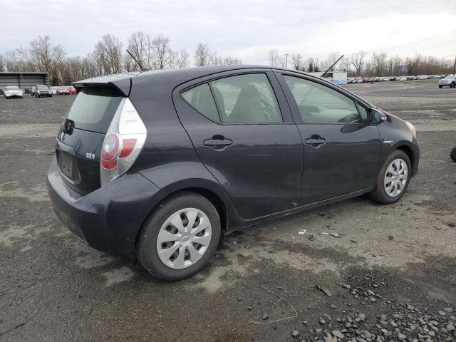 JTDKDTB34D1534186 - 2013 TOYOTA PRIUS C CHARCOAL photo 3