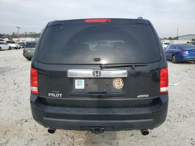 5FNYF4H58BB069855 - 2011 HONDA PILOT EXL BLACK photo 6