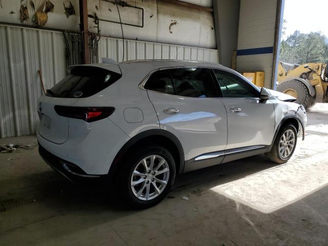 LRBAZLR49MD104369 - 2021 BUICK ENVISION PREFERRED WHITE photo 3