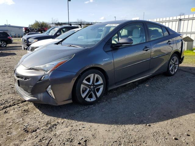 JTDKARFU7G3005354 - 2016 TOYOTA PRIUS GRAY photo 1