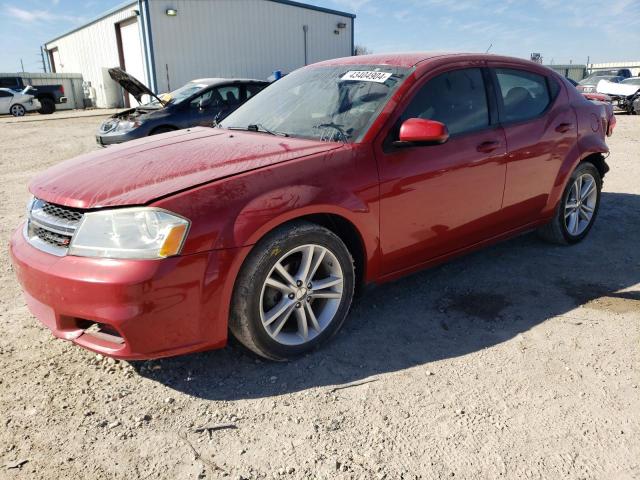 1C3CDZEG1CN253139 - 2012 DODGE AVENGER SXT RED photo 1