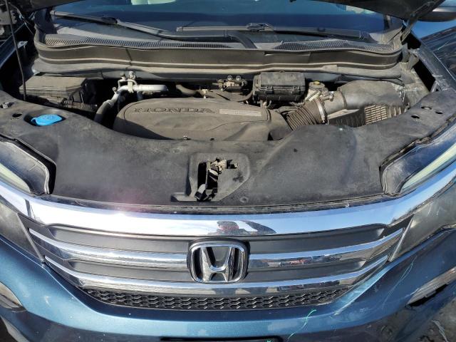 5FNYF6H70GB096889 - 2016 HONDA PILOT EXLN BLUE photo 12