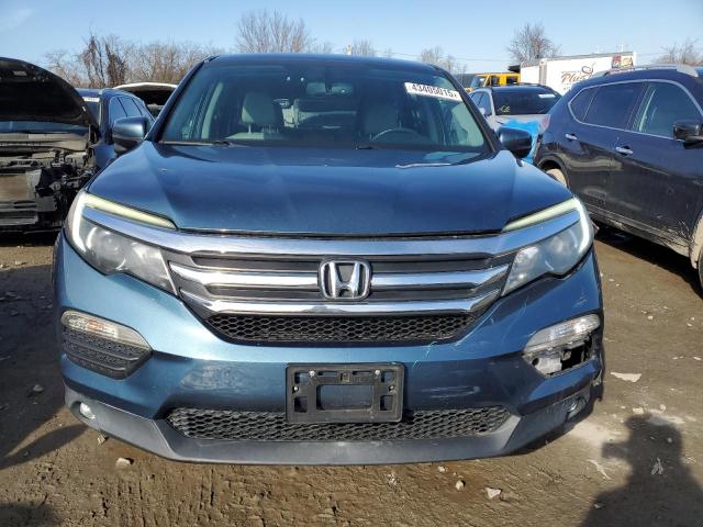 5FNYF6H70GB096889 - 2016 HONDA PILOT EXLN BLUE photo 5