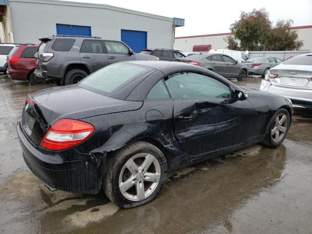 WDBWK54F56F077502 - 2006 MERCEDES-BENZ SLK 280 BLACK photo 3