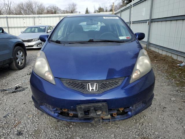 JHMGE8G39DC063101 - 2013 HONDA FIT BLUE photo 5