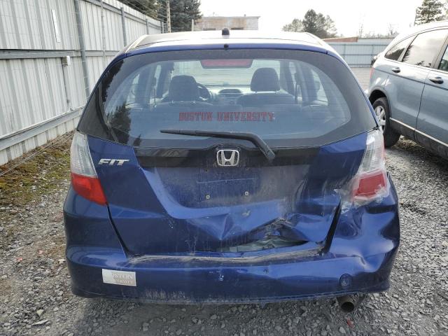 JHMGE8G39DC063101 - 2013 HONDA FIT BLUE photo 6