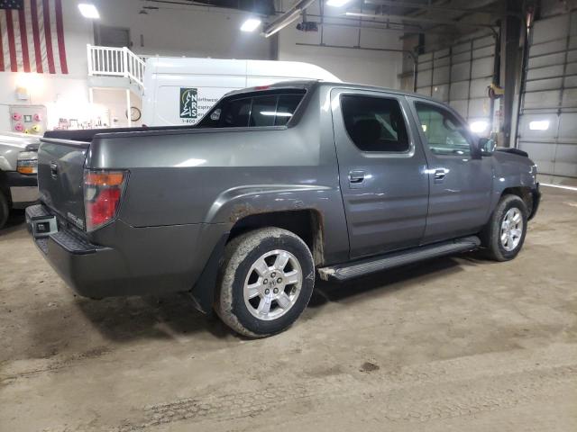 2HJYK16578H525114 - 2008 HONDA RIDGELINE RTL GRAY photo 3