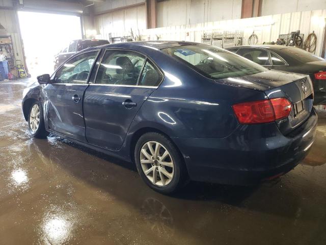 3VWDP7AJ1DM386151 - 2013 VOLKSWAGEN JETTA SE BLUE photo 2