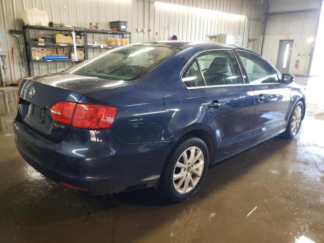 3VWDP7AJ1DM386151 - 2013 VOLKSWAGEN JETTA SE BLUE photo 3