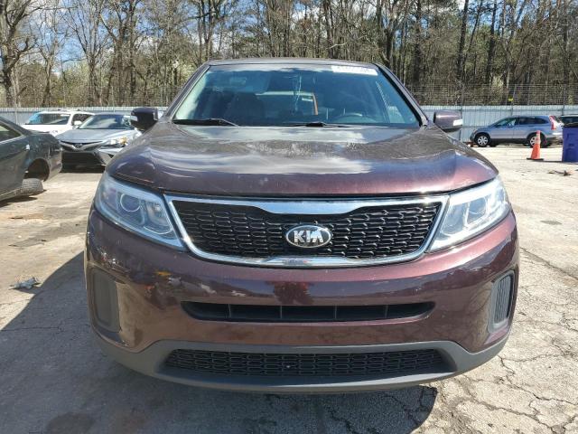 5XYKT3A67EG519990 - 2014 KIA SORENTO LX PURPLE photo 5