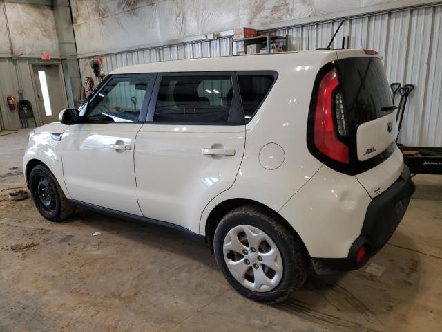 KNDJN2A28F7228071 - 2015 KIA SOUL WHITE photo 2