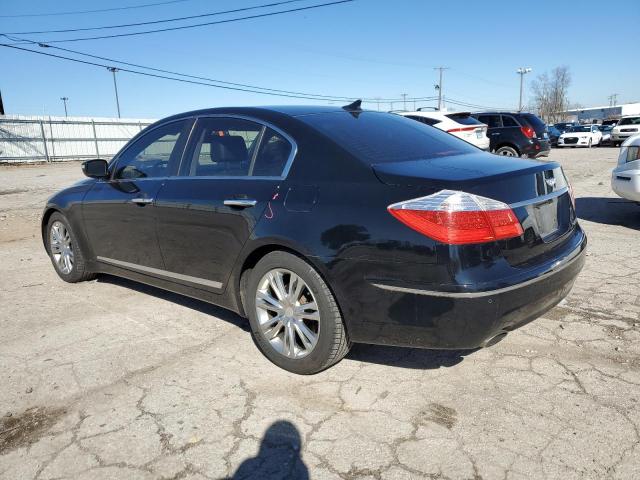 KMHGC4DF6BU131369 - 2011 HYUNDAI GENESIS 4.6L BLACK photo 2