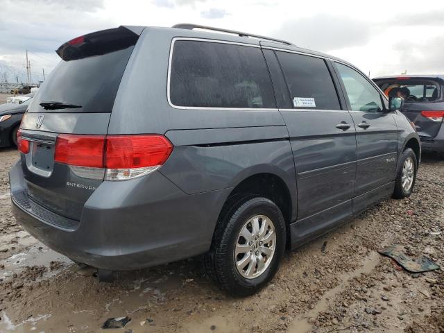 5FNRL3H49AB077878 - 2010 HONDA ODYSSEY EX GRAY photo 3