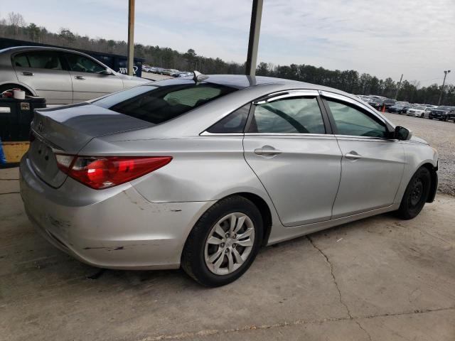 5NPEB4AC9BH030801 - 2011 HYUNDAI SONATA GLS SILVER photo 3