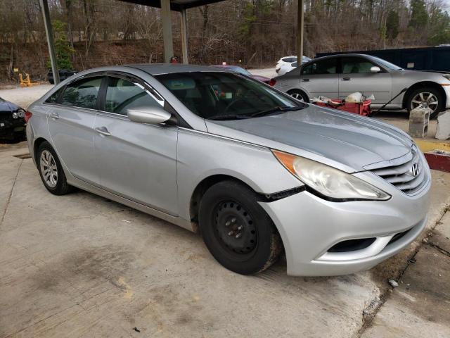 5NPEB4AC9BH030801 - 2011 HYUNDAI SONATA GLS SILVER photo 4