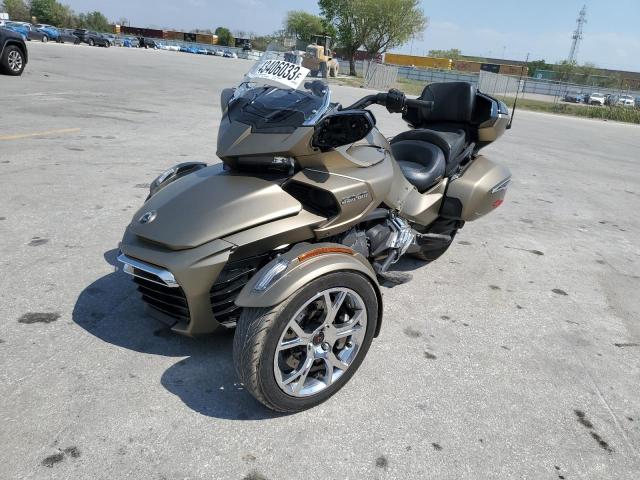 2BXREDD20LV001372 - 2020 CAN-AM SPYDER ROA F3-T GOLD photo 2