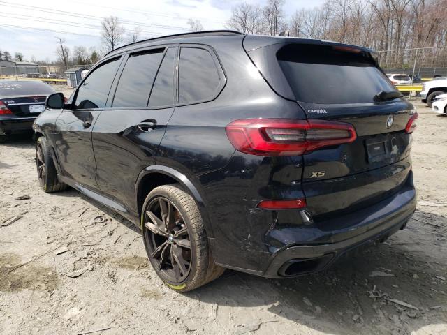 5UXJU4C03LLE46014 - 2020 BMW X5 M50I BLACK photo 2