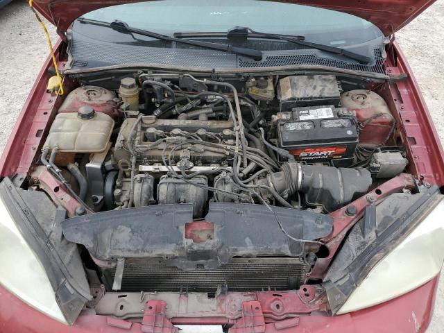 3FAFP37N85R109568 - 2005 FORD FOCUS ZX5 RED photo 11