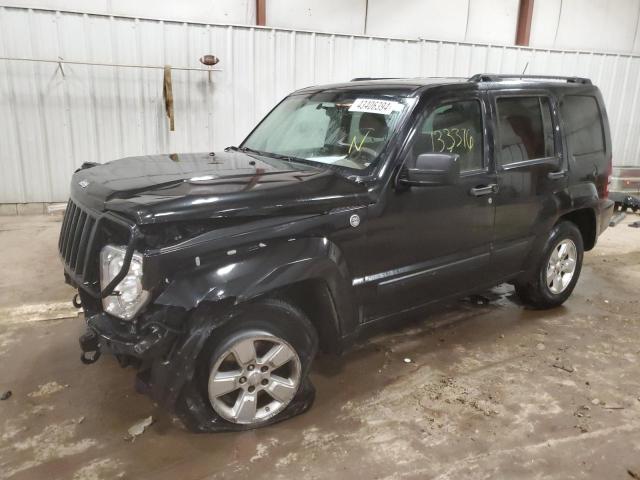 1J4PN2GK6AW164249 - 2010 JEEP LIBERTY SPORT BLACK photo 1