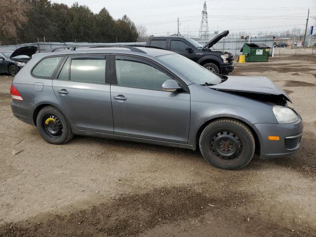 3VWSM31K99M252805 - 2009 VOLKSWAGEN JETTA 2.5L GRAY photo 4