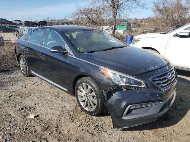 5NPE34AF7FH042328 - 2015 HYUNDAI SONATA SPORT BLACK photo 4