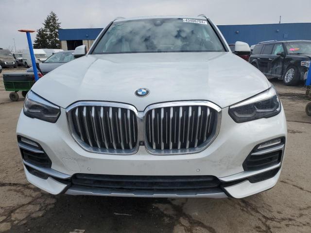 5UXCR6C01LLL65578 - 2020 BMW X5 XDRIVE40I WHITE photo 5