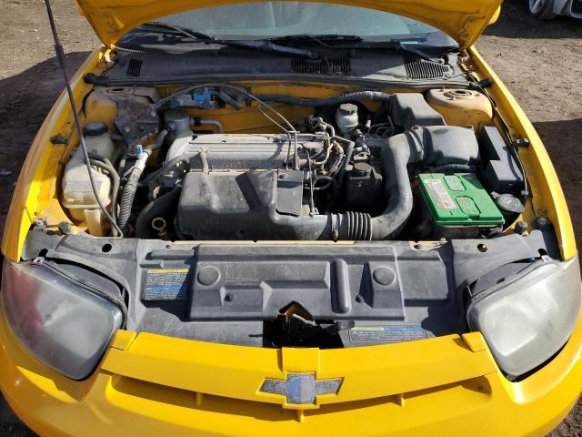 1G1JH12FX37377458 - 2003 CHEVROLET CAVALIER LS SPORT YELLOW photo 11