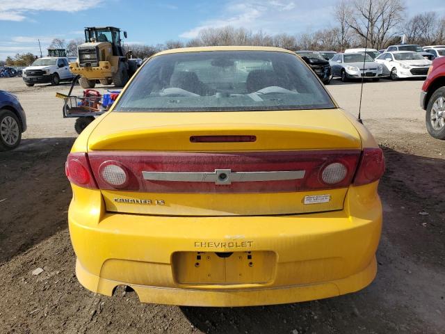 1G1JH12FX37377458 - 2003 CHEVROLET CAVALIER LS SPORT YELLOW photo 6