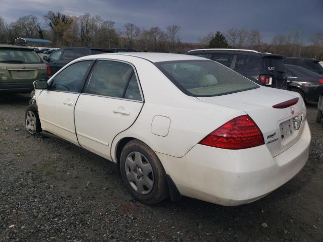 1HGCM56406A177550 - 2006 HONDA ACCORD EX LX WHITE photo 2