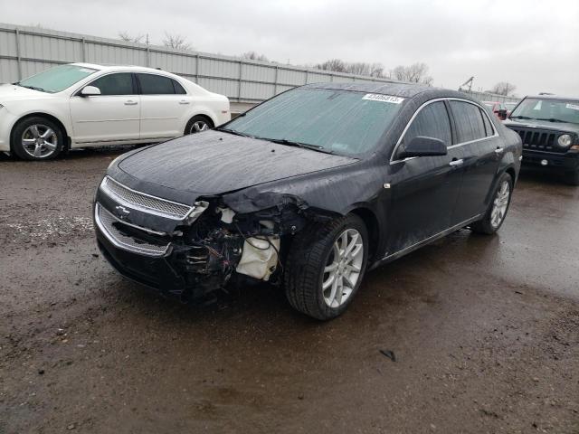 1G1ZK57758F244990 - 2008 CHEVROLET MALIBU LTZ შავი ფოტო 1