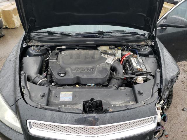 1G1ZK57758F244990 - 2008 CHEVROLET MALIBU LTZ შავი ფოტო 11