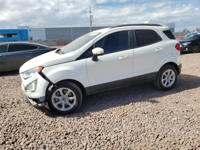 MAJ3S2GE4KC254192 - 2019 FORD ECOSPORT SE WHITE photo 1