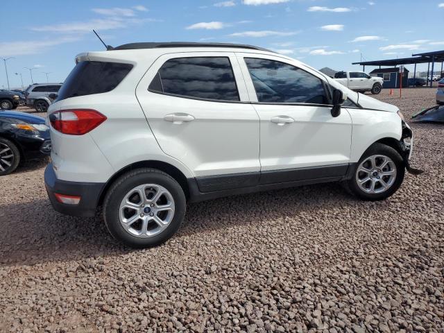 MAJ3S2GE4KC254192 - 2019 FORD ECOSPORT SE WHITE photo 3