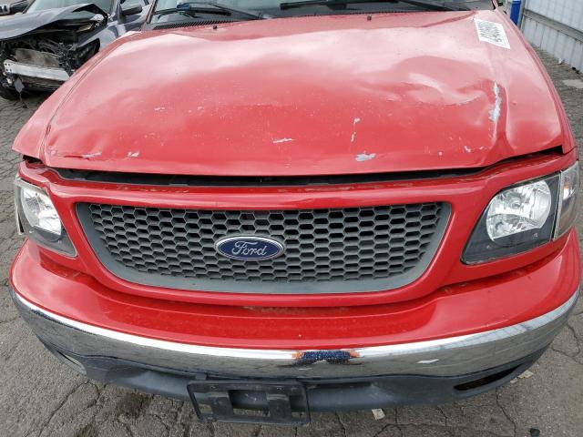 1FTRW08L31KC34532 - 2001 FORD F150 SUPERCREW RED photo 11