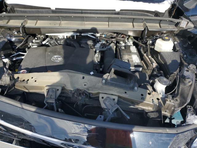 5TDHZRBH6MS523851 - 2021 TOYOTA HIGHLANDER XLE 黑色 照片 12