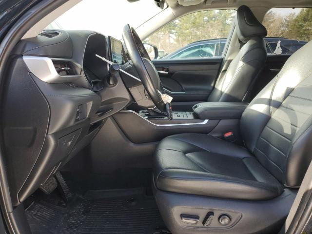 5TDHZRBH6MS523851 - 2021 TOYOTA HIGHLANDER XLE 黑色 照片 7