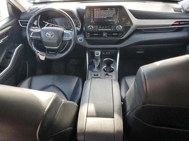 5TDHZRBH6MS523851 - 2021 TOYOTA HIGHLANDER XLE 黑色 照片 8
