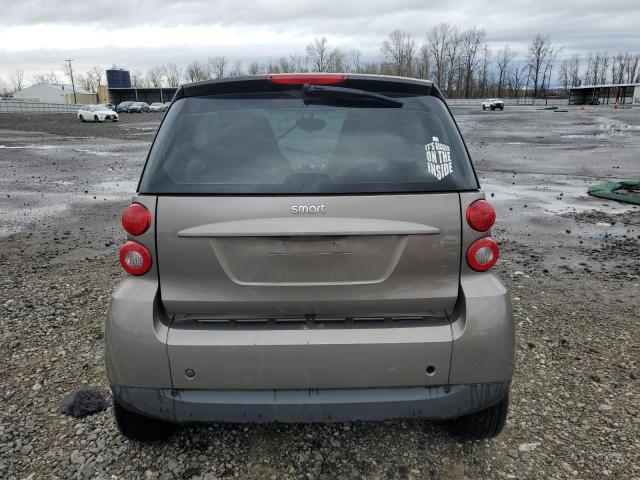 WMEEJ31X09K256836 - 2009 SMART FORTWO PURE BROWN photo 6