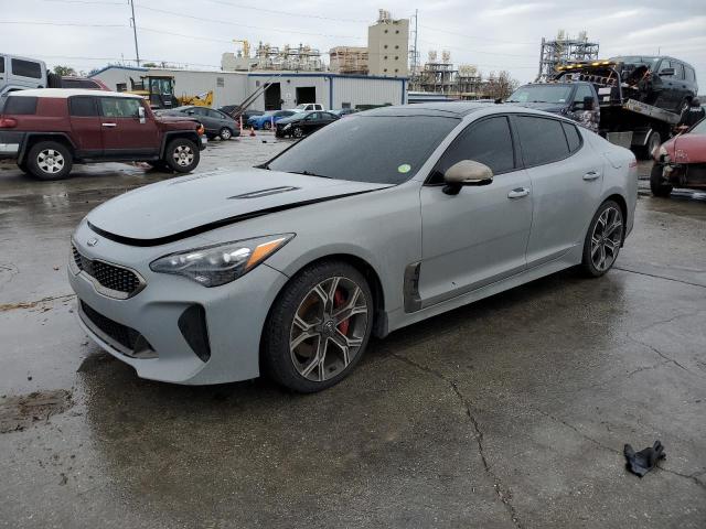 KNAE55LC6K6058119 - 2019 KIA STINGER GT2 GRAY photo 1