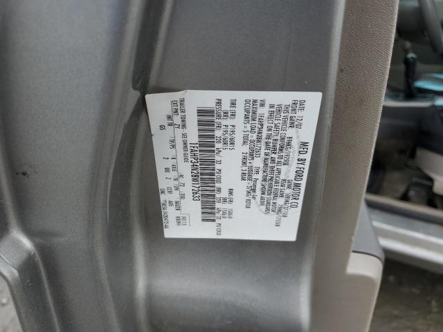 1FAHP34N28W172633 - 2008 FORD FOCUS S/SE GRAY photo 13