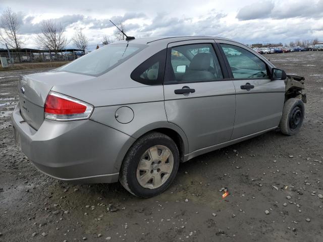 1FAHP34N28W172633 - 2008 FORD FOCUS S/SE GRAY photo 3