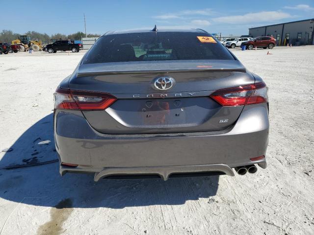 4T1T11AK9RU916712 - 2024 TOYOTA CAMRY SE NIGHT SHADE GRAY photo 6