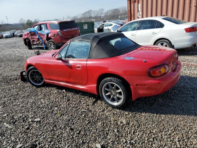 JM1NB3531Y0143426 - 2000 MAZDA MX-5 MIATA BASE RED photo 2